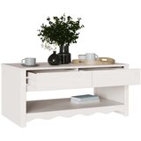  Kava Stol Drammen Bijelo 99 x 55 x 45 cm Čvrsto borovo drvo | shoptok.hr