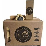 VIKTOR PELET FIRE WOOD Bukovo suvo drvo za kamin i roštilj, 10 kg | Eponuda.com