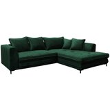 Livetastic KOTNA GARNITURA S POSTELJNO F, zelena tekstil | Shoptok.si