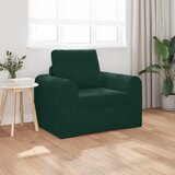 Krevet na razvlačenje Tamnozelena 98 x 71 x 83 cm Baršun | Eponuda.com