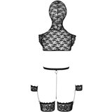 Bad Kitty čipkasti BDSM set (crni) | shoptok.hr