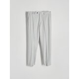 Reserved - MEN`S TROUSERS - light grey | shoptok.hr