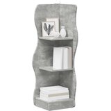 Kutna polica Betonska siva 34 x 33 x 102 cm Konstruirano drvo | shoptok.hr
