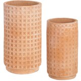 Kave Home set od 2 terakota posude Celi Cijene