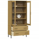  Regal za knjige smeđi 85 x 35 x 172,5 cm od masivnog drva OSLO | shoptok.hr