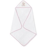 Interbaby ručnik Love You 100x100 white/pink + češalj i četka | shoptok.hr