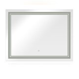 Bonami Essentials Zidno ogledalo s osvjetljenjem 90x70 cm Zenith – | shoptok.hr