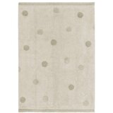 Lorena Canals Kaki zeleni/krem periv/ručno rađen pamučan dječji tepih 120x160 cm Hippy Dots Olive – | shoptok.hr