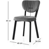 Hanah home set 2 stolice beta 839 V2 | ePonuda.com