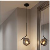  Brilagi - Visilica na sajli 1xE27/60W/230V crna/zadimljena siva | Eponuda.com