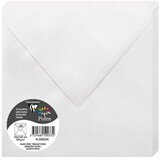 Clairefontaine kuverte Pollen 165x165mm 120gr perlasto bijele 1/20 | shoptok.hr