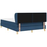  s opruga kutije s uzglavljem Plava 140 x 190 cm tkanina | shoptok.hr