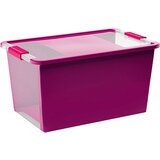 Kis Zaboj za shranjevanje KIS Bi Box L (40 l, vijola, s pokrovom) Cene