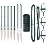 vidaXL Euro Ograda sa 7 Šiljaka 0.6x10 m Galvanizirani Čelik Zeleni | shoptok.hr