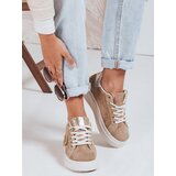 DStreet Trampki damskie beżowe | Shoptok.si
