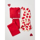 Sinsay Materijalne hlače sa širokim nogavicama | shoptok.hr