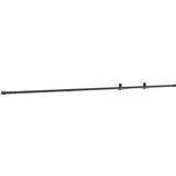 vidaXL Komplet drsnih vrat omarice 244 cm ogljikovo jeklo | Shoptok.si