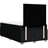  Krevet s oprugama i madracem crni 120 x 200cm od tkanine | shoptok.hr