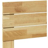 vidaXL Naglavna deska 180 cm iz masivnega lesa, hrast | Shoptok.si