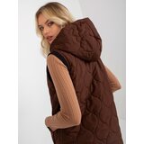 RUE PARIS Vest-AP-KZ-RP02.95P-dark brown | shoptok.hr
