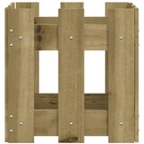  Vrtna sadilica s izgledom 30x30x30 cm impregnirana borovina | shoptok.hr