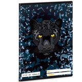 Ars Una Black Panther A5 črtni zvezek 21-32 | Shoptok.si