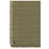 Lorena Canals Kaki zelena ročno tkana bombažna preproga 200x300 cm Handloom – | Shoptok.si