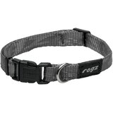 Rogz alpinist ogrlica za pse od mekane tkane trake m — 26–40 cm srebrna | Eponuda.com