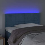  Posteljno vzglavje temno modro 80x5x78/88 cm žamet, (20936230) | Shoptok.si
