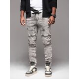 Ombre Men's JOGGERS pants with zippered cargo pockets - graphite | Shoptok.si