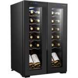 MELCHIONI family Rashladna vinska vitrina VERMENTINO 24 C DUAL, 65 L, G, Crni | Eponuda.ba