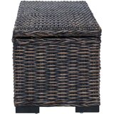  Kutija za spremanje s pohranom Crna 110 x 35 x 45 cm | shoptok.hr