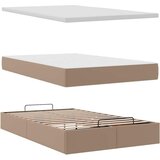  Okvir kreveta s madracem cappuccina 120x200cm umjetna koža | shoptok.hr