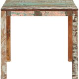  Blagovaonski stol 82 x 80 x 76 cm od masivnog obnovljenog drva | shoptok.hr