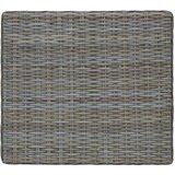  Stolić za kavu GENDT Prirodni ratan Kubu siva 67 x 60 x 30 cm Slike