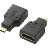 SpeaKa Professional HDMI adapter [1x HDMI-utikač D Micro 1x HDMI-utikač] crn pozlačeni kontakt, Audio Return Channel | Eponuda.ba