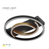 HOME LIGHT solea 82 plafonska svetiljka 40W cct crna Cene