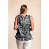 Fenzy Pamučni Top S Printom, Sivi | shoptok.hr