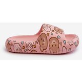 Boto FK1 Children's Lightweight Slippers with Pink Bears Evitrapa | Shoptok.si