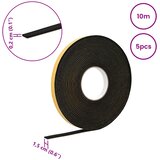  Samoljepljiva pjenasta traka 5 pcs Crna 15mm x 10m CR pjena | Eponuda.com