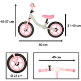  Bicikl bez pedala FIX Balance - rozi | shoptok.hr