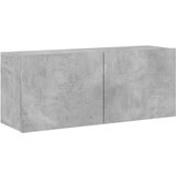Maison Chic Stenska TV omarica - TV stojalo - Televizijska omarica betonsko siva 100x30x41 cm, (21701167) Cene