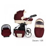 Kunert Kolica za bebe Rotax beli ram set 2u1 | Eponuda.com