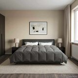 Puni Polna celoletna prevleka Svetlo siva 220 x 240 cm Mikrovlakna, (5000284546) | Shoptok.si