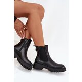 Big Star Leather Women's Ankle Boots Insulated With Zipper Big Star | shoptok.hr