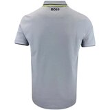 Boss Paddy Pro Polo Shirt Dark Grey/Yellow Siva | shoptok.hr