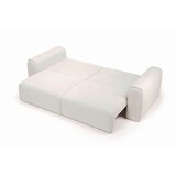 Livetastic ZOFA S POSTELJNO FUNKCIJO, krem barve tekstil | Shoptok.si