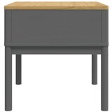  Stolić za svjetiljku FLORO sivi 55 x 55 x 54 cm od borovine | shoptok.hr
