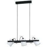 Eglo Viseća lampa HORNWOOD 1 3xE27 780 mm crna/bela 43426 | Eponuda.com