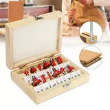 set frezera za drvo 12 komada 6.35mm